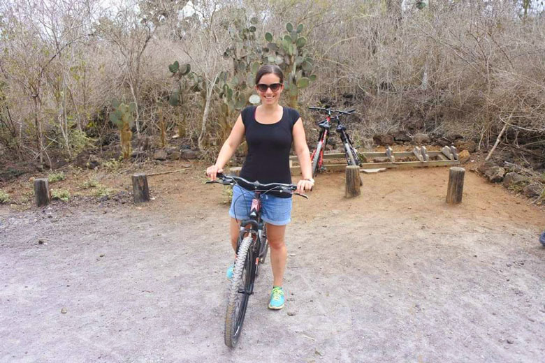 Freizeitaktivität: Fahrrad Tour auf Galapagos